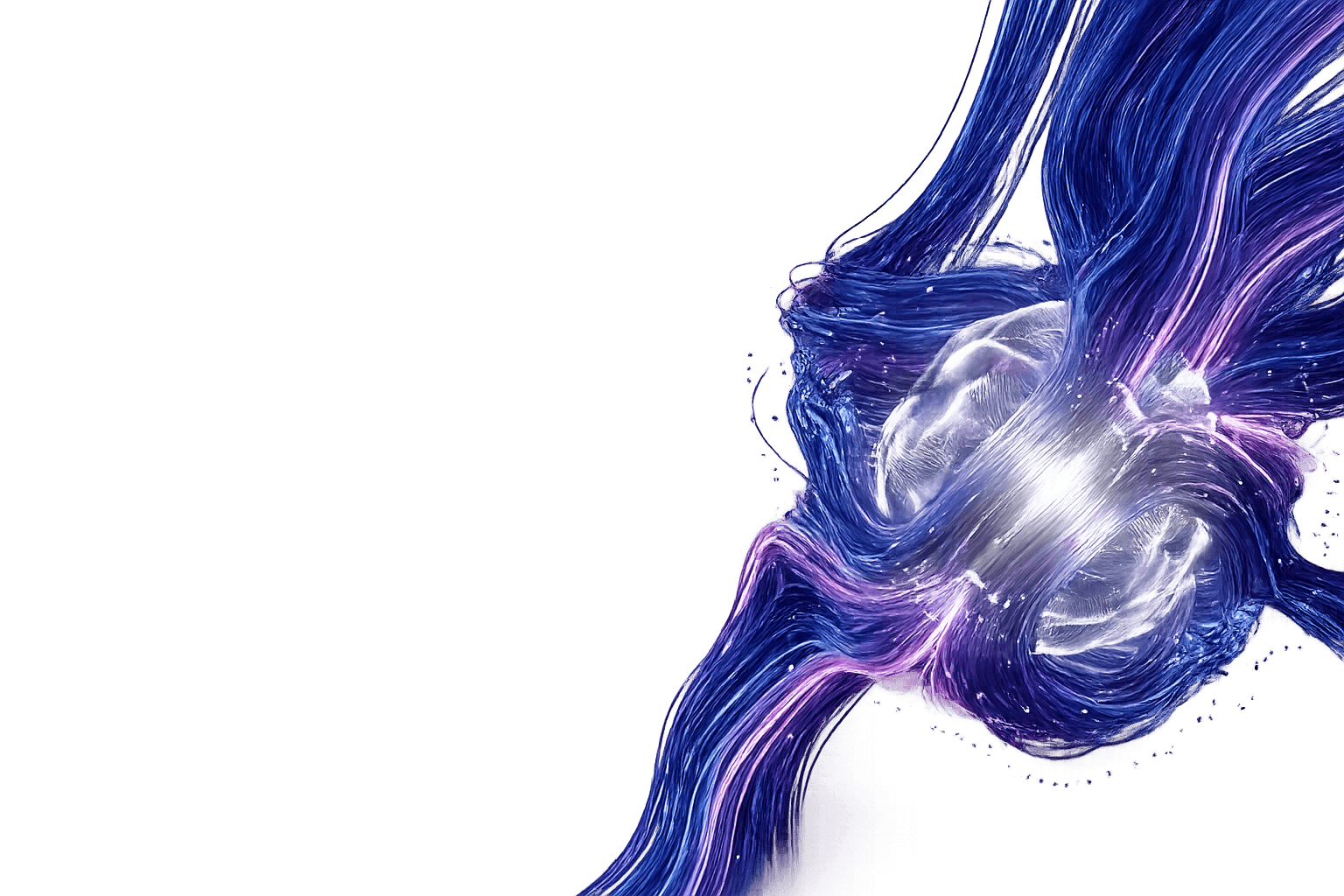 Blue Graphic Visual